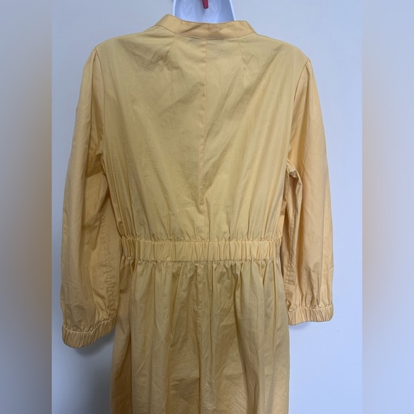 J.Crew Cinched-waist cotton poplin midi dress - Picture 11 of 11